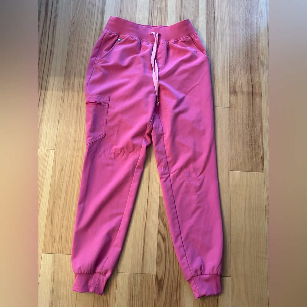 Figs high wasted Zamora jogger F*ing pink